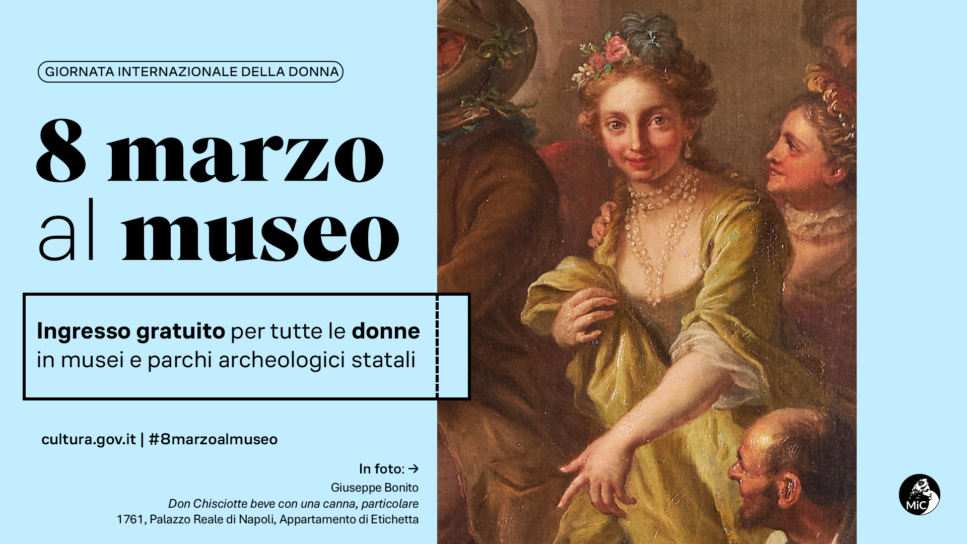 Festa della donna 2026 al Palazzo Reale di Napoli e al Museo Pignatelli: Ingresso gratuito e visite a tema